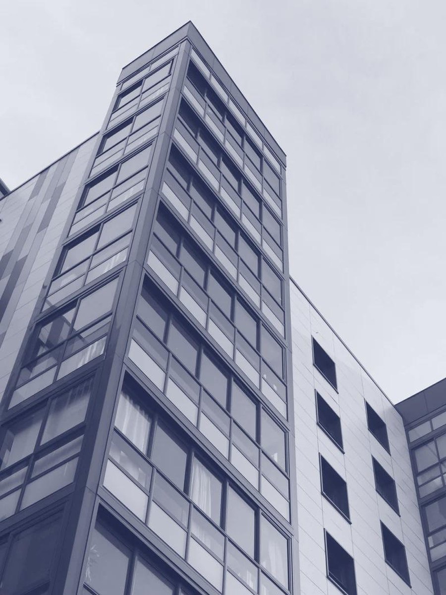 Fachada de um edifício residencial